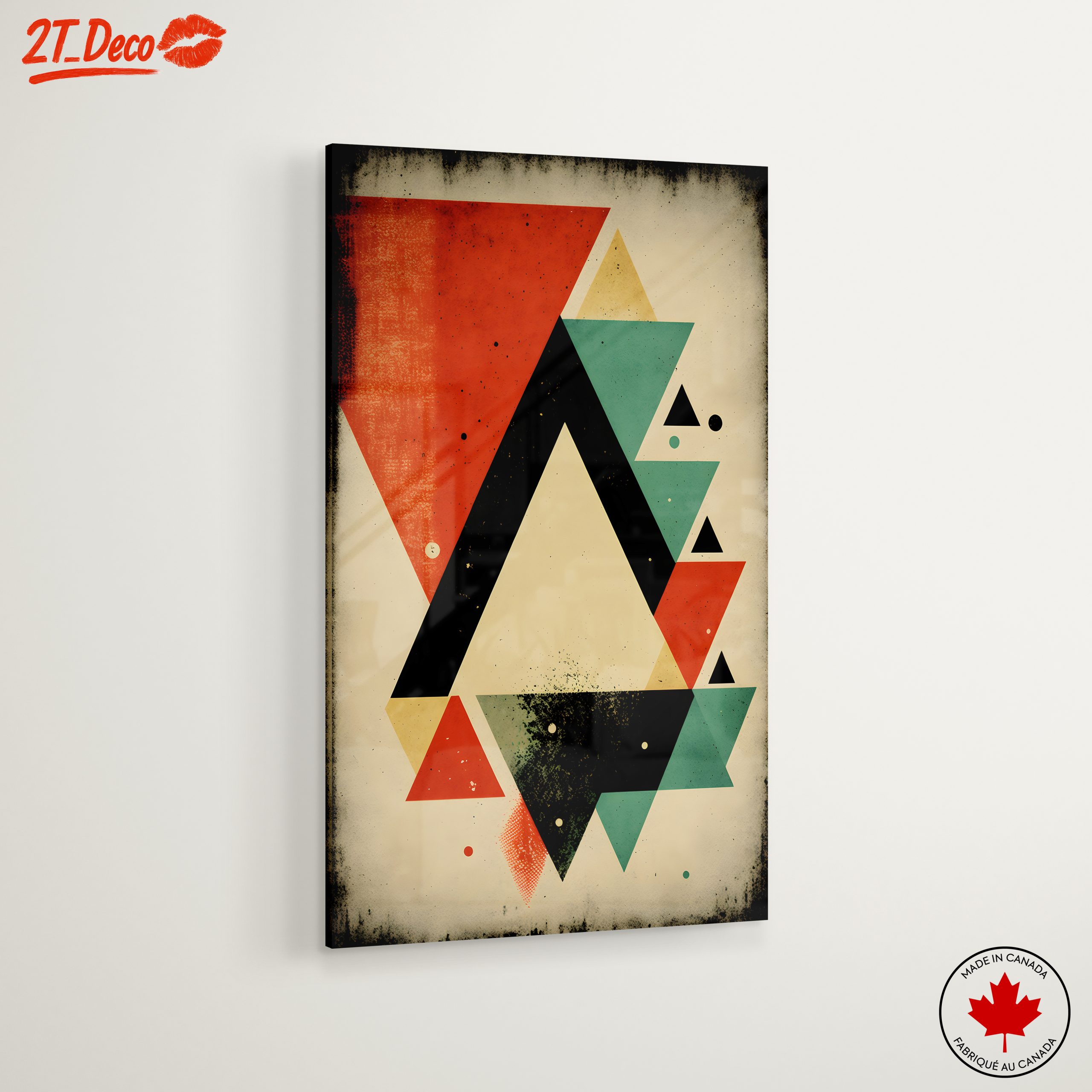 Vibrant Geometric Abstract Artwork 13 - Image 6