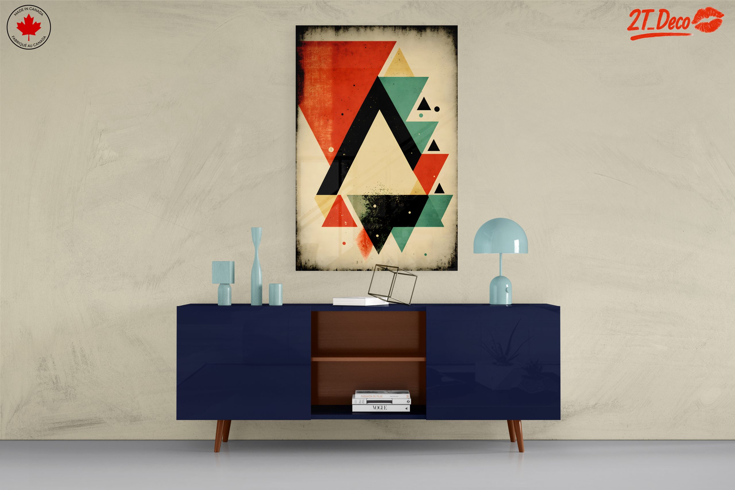 Vibrant Geometric Abstract Artwork 13 - Image 8