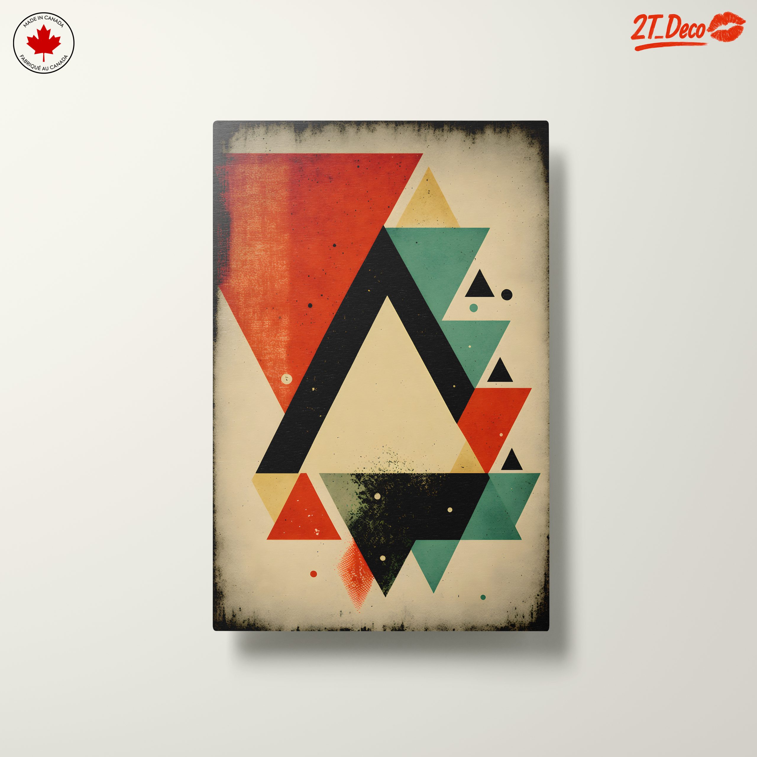 Vibrant Geometric Abstract Artwork 13 - Image 10