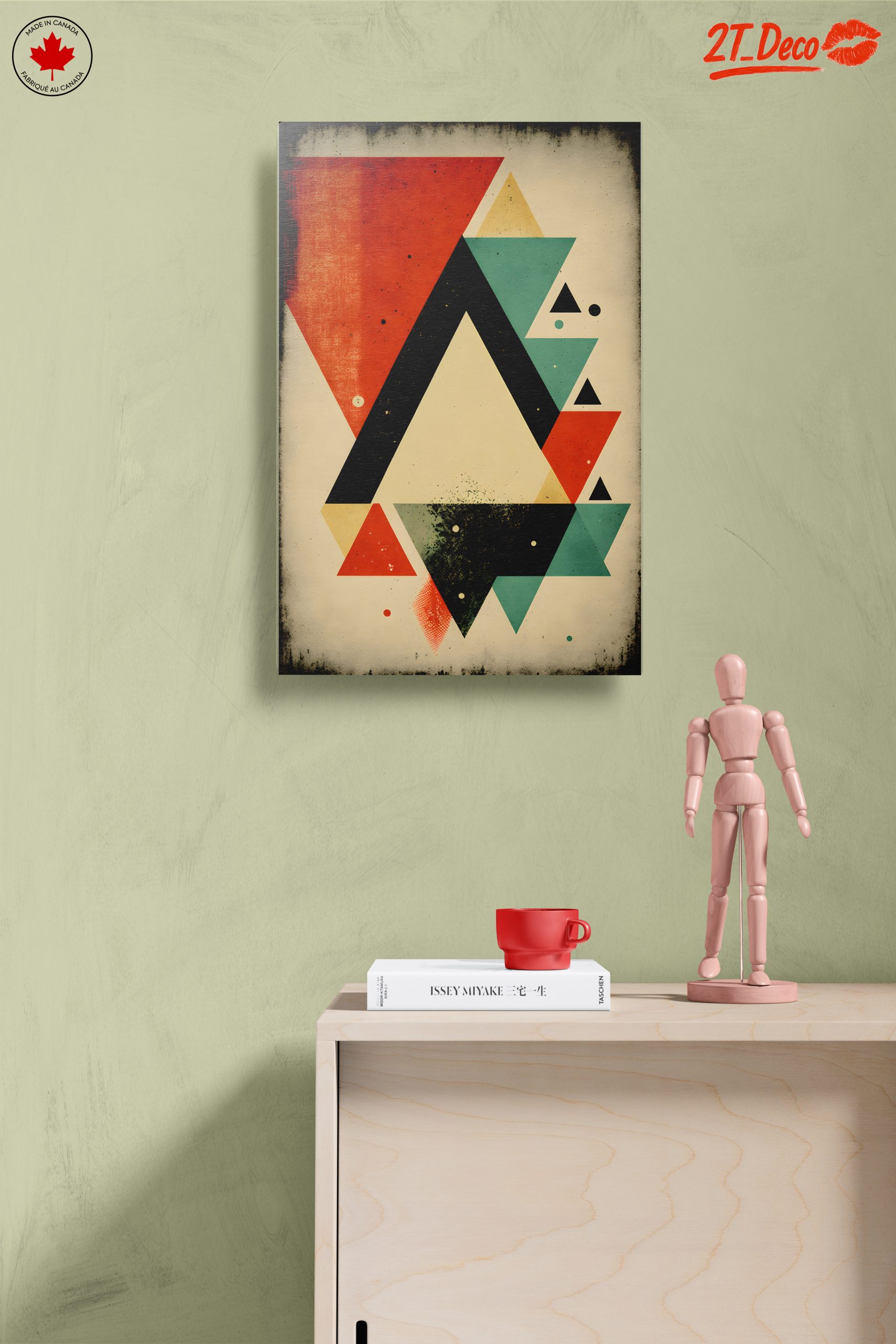 Vibrant Geometric Abstract Artwork 13 - Image 14