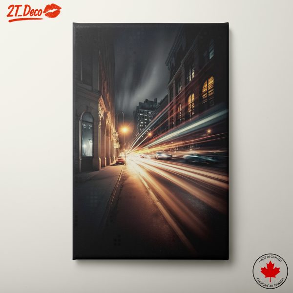 Vibrant City Night Lights