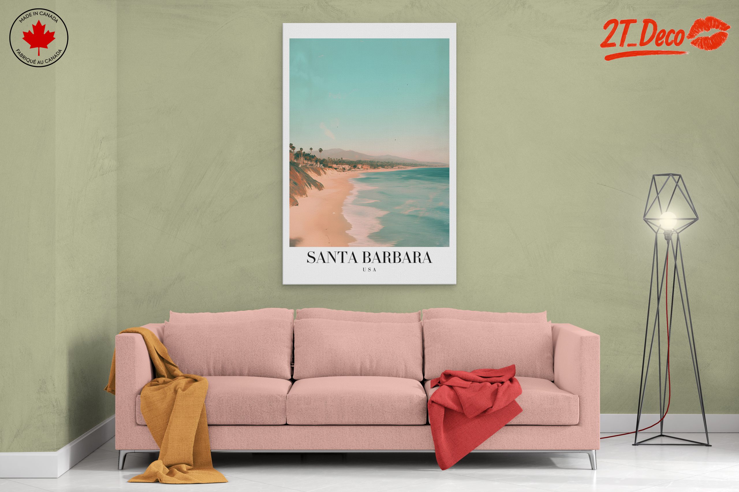 Santa Barbara Coastal Landscape Art - Image 2
