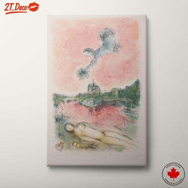 Contemporary Figure in Ethereal Landscape
