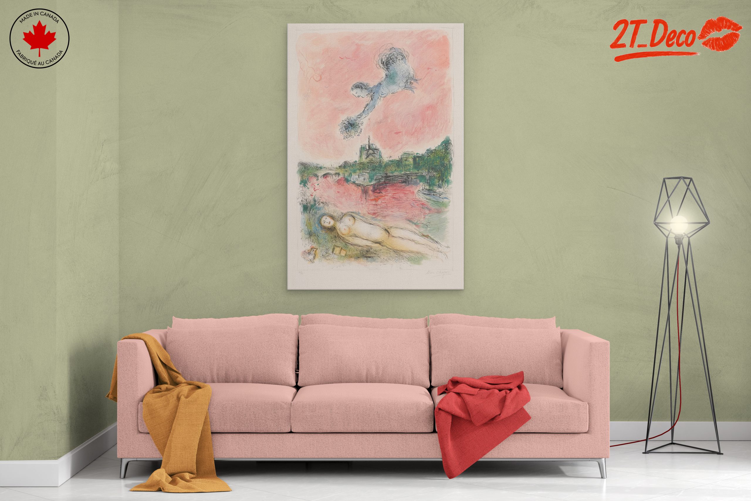 Contemporary Figure in Ethereal Landscape - Image 2