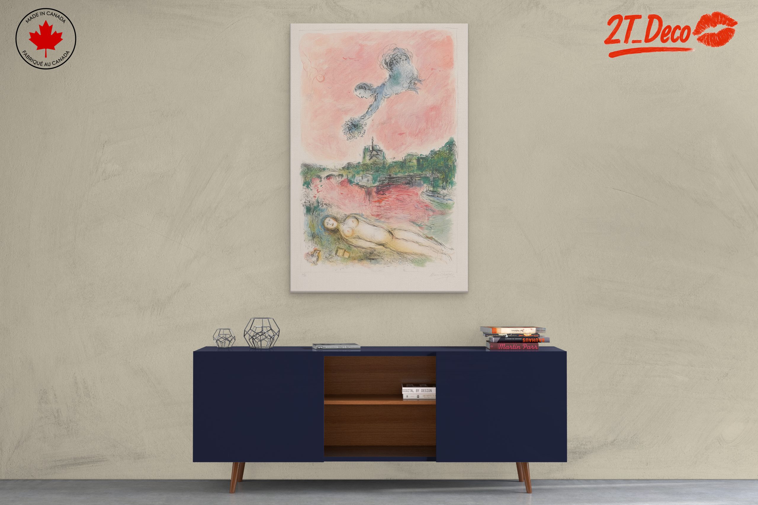 Contemporary Figure in Ethereal Landscape - Image 3
