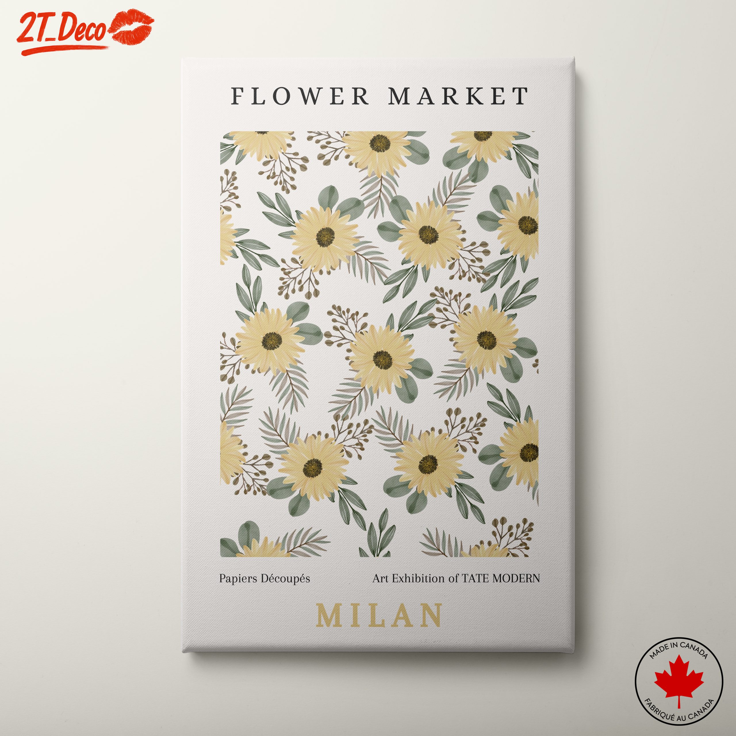 Flower Market Botanical Art 4