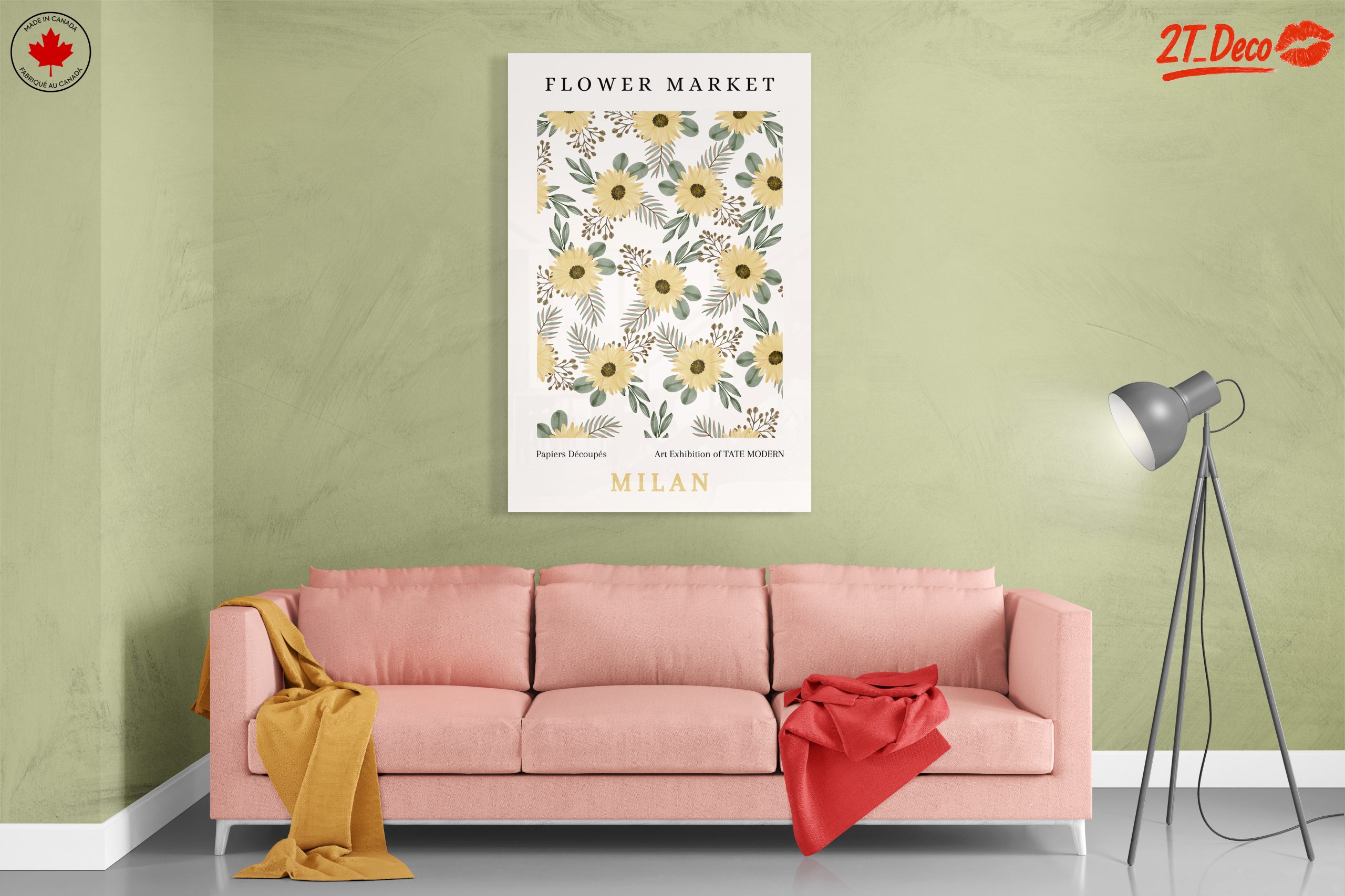 Flower Market Botanical Art 4 - Image 7
