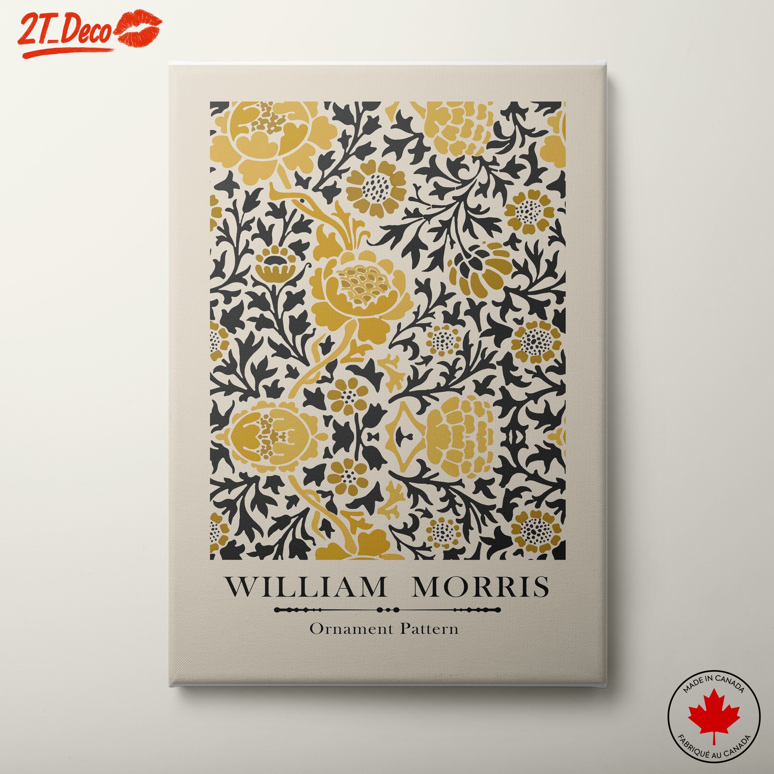 William Morris Inspired Botanical Art