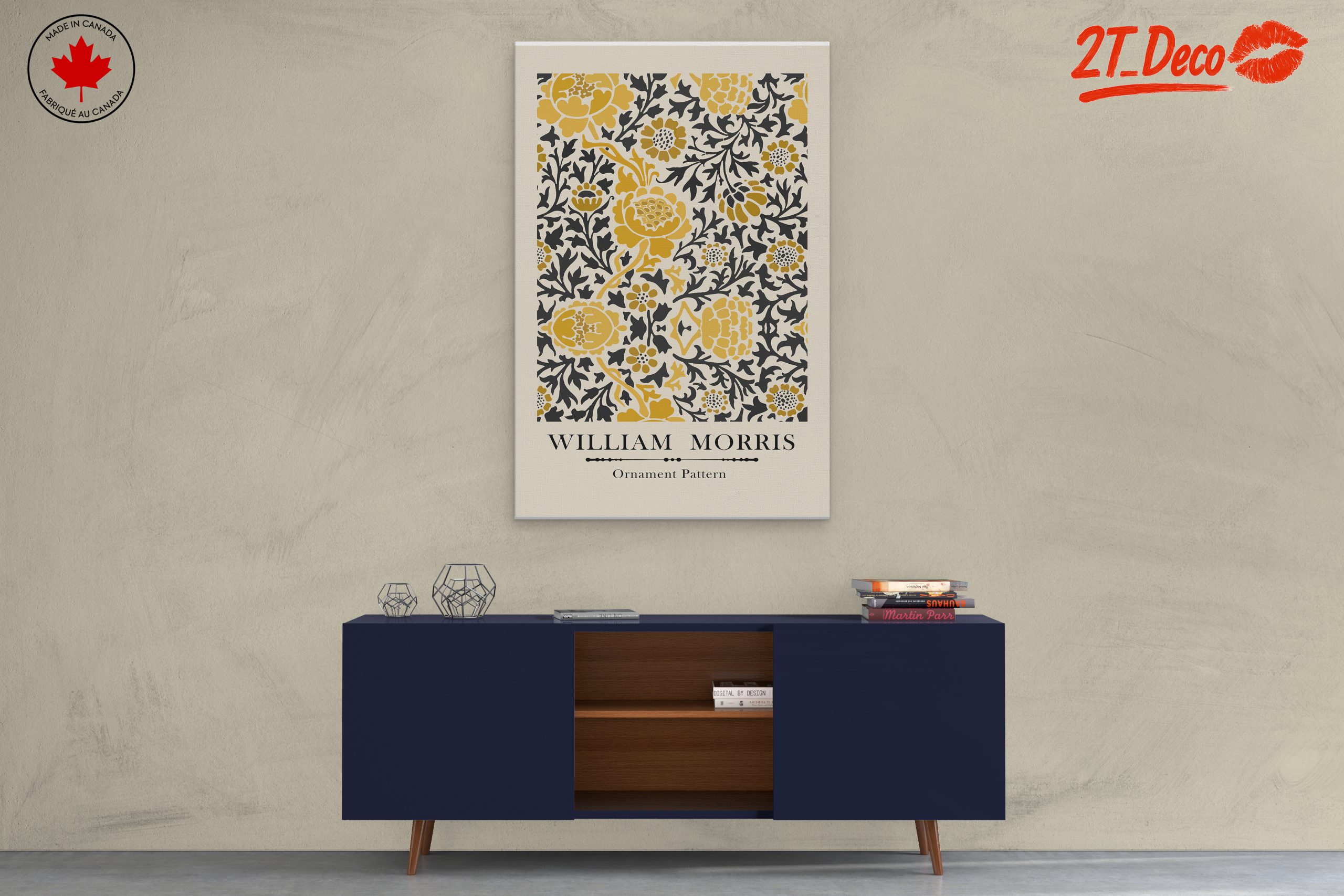 William Morris Inspired Botanical Art - Image 3
