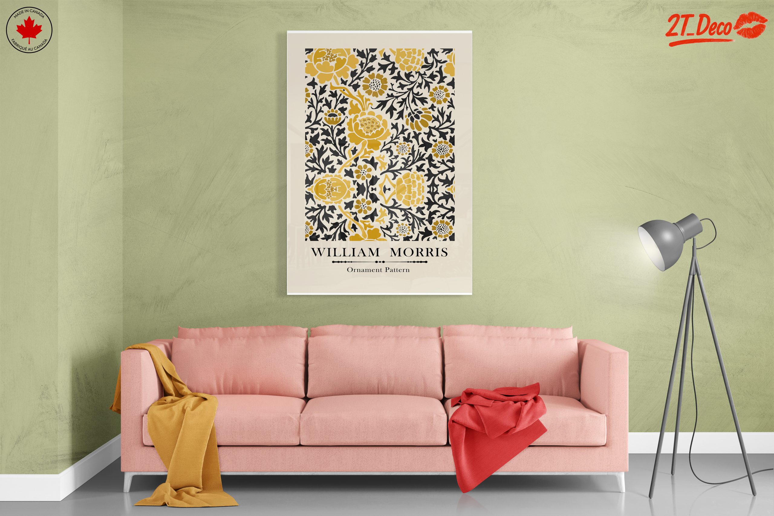 William Morris Inspired Botanical Art - Image 7