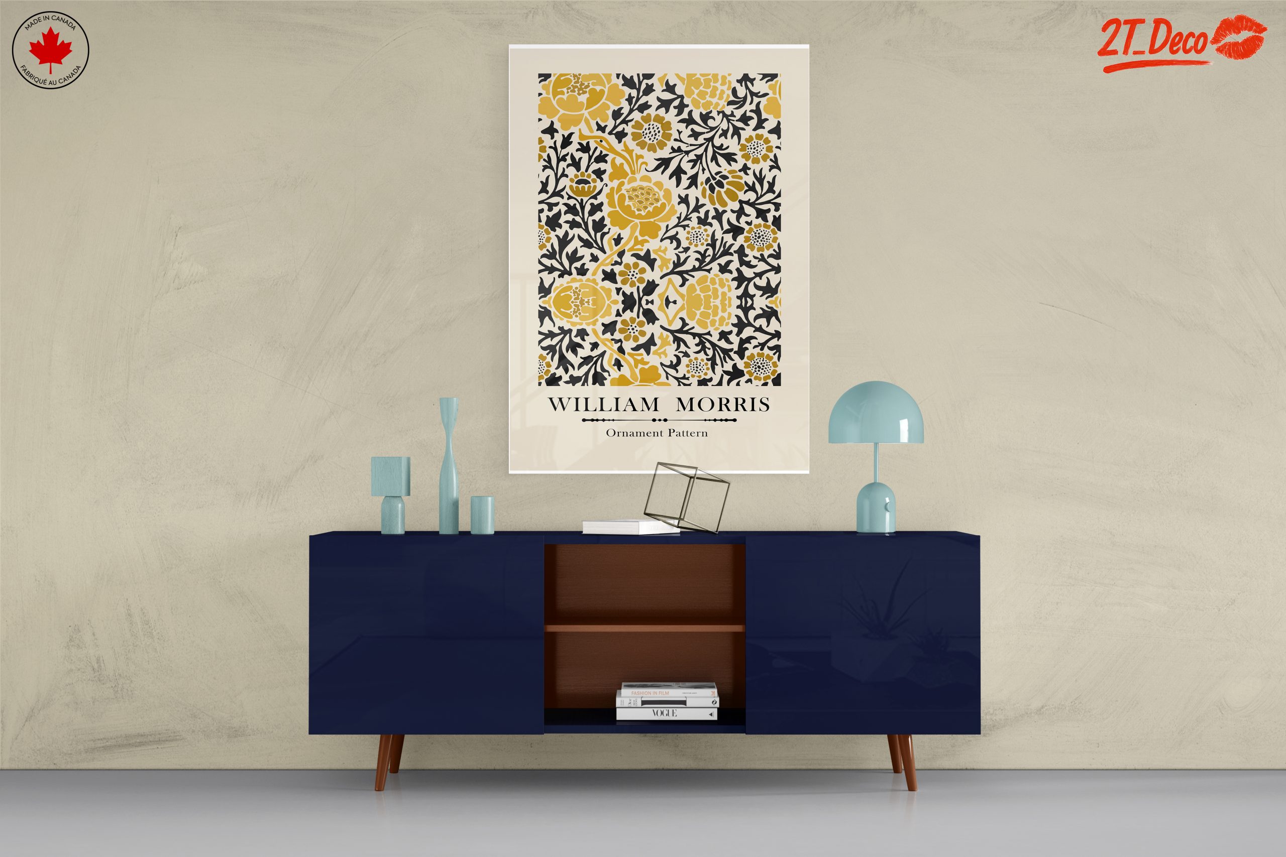 William Morris Inspired Botanical Art - Image 8