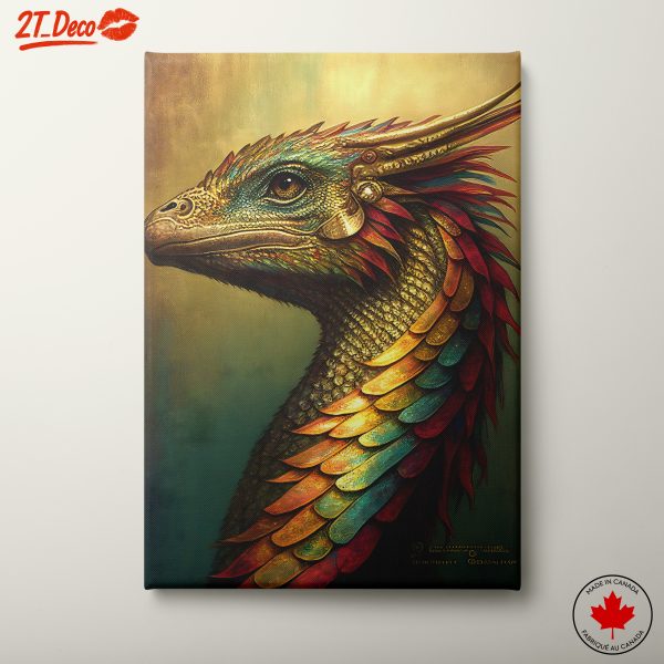 Detailed Fantasy Creature Portrait Art