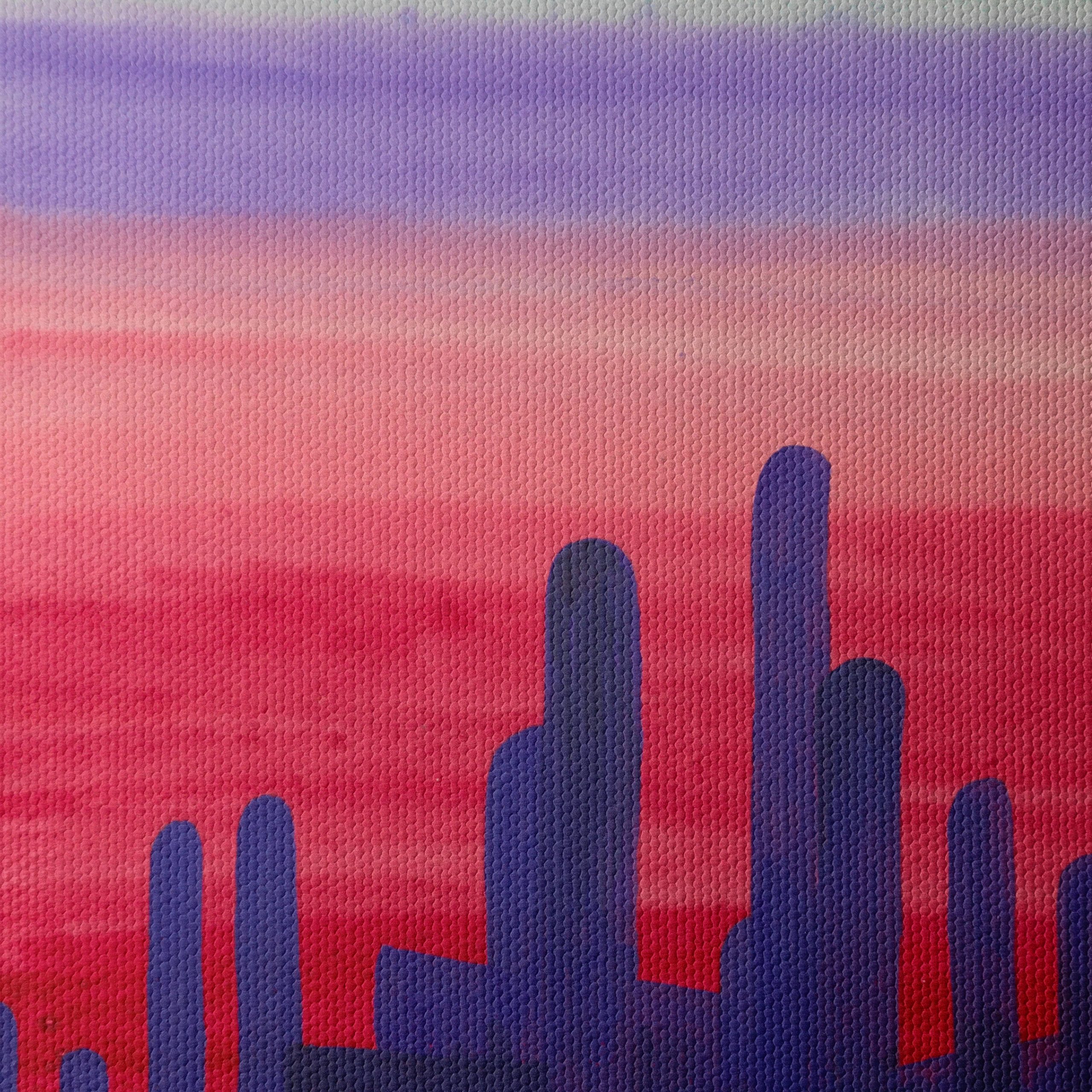 Colorful Abstract Landscape in Twilight - Image 4