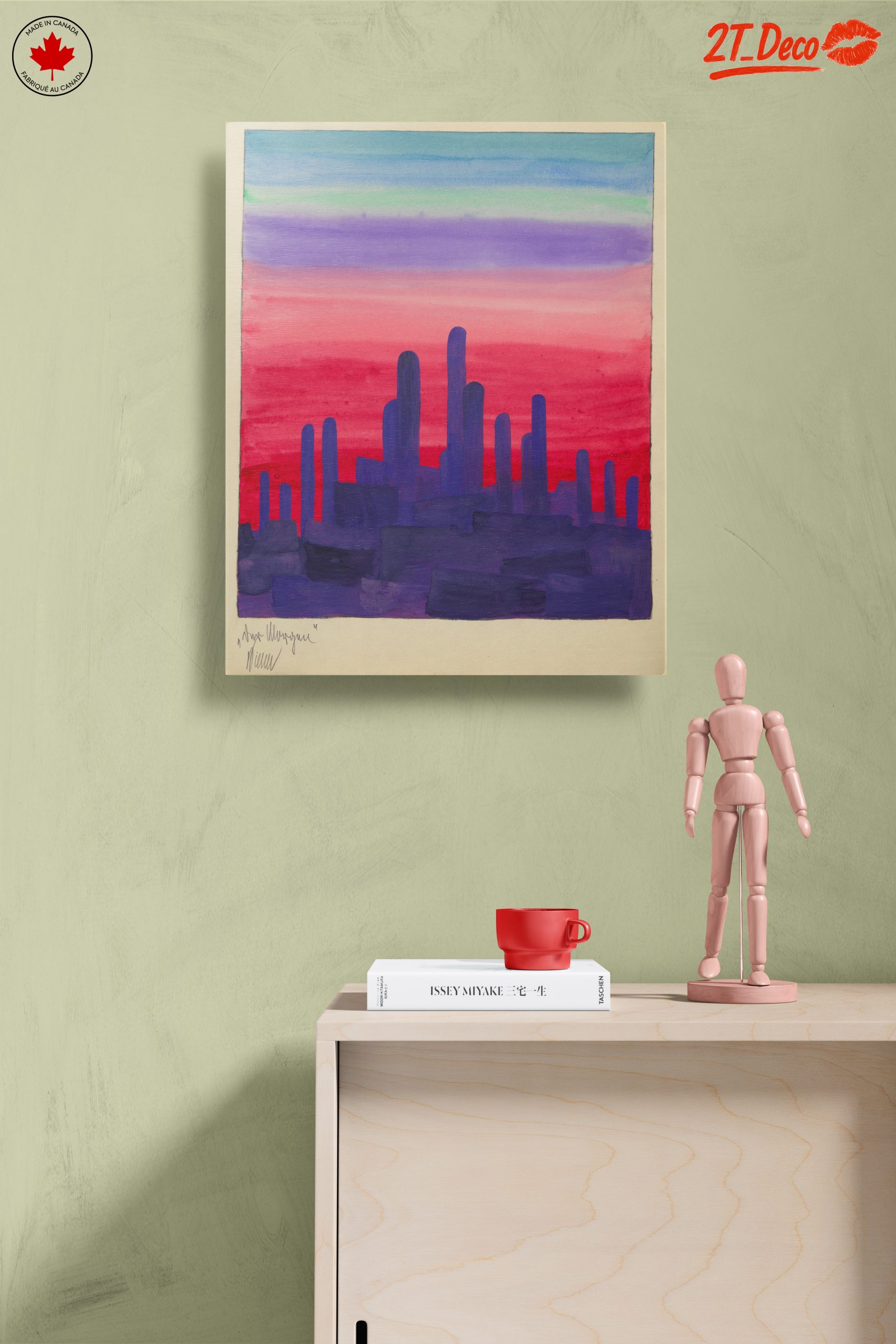 Colorful Abstract Landscape in Twilight - Image 14