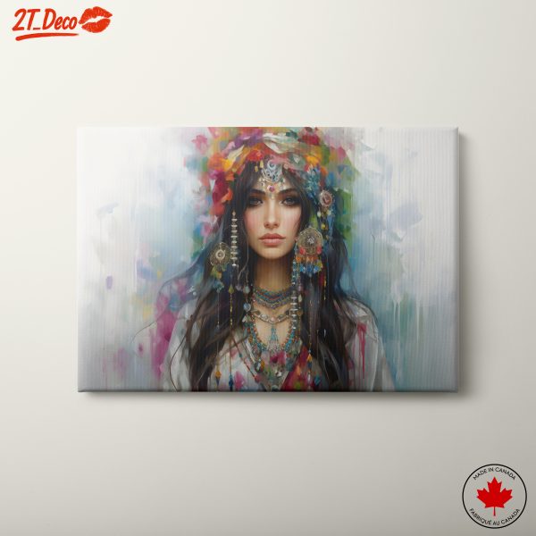 Colorful Abstract Cultural Portrait Art 2