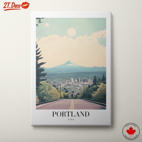 Stunning View of Portland Cityscape