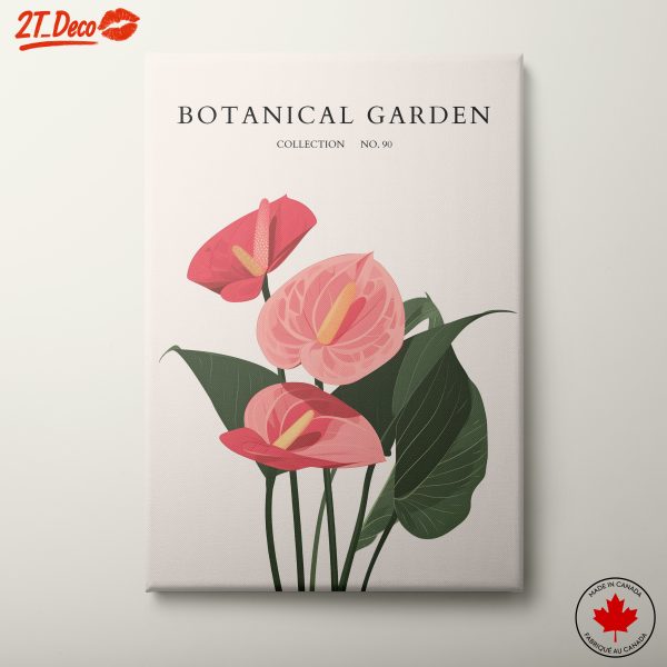 Stylized Botanical Garden Art