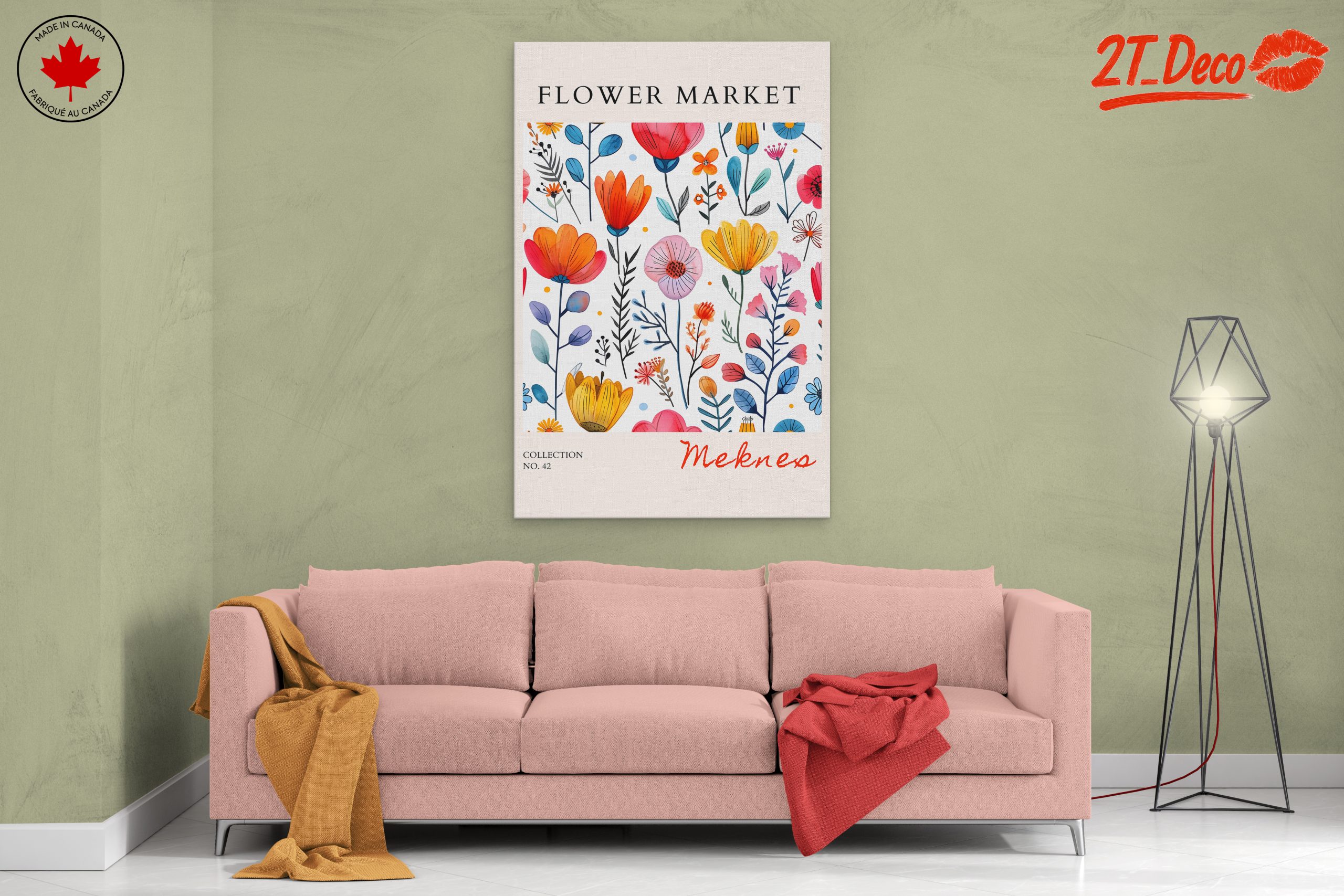 Colorful Floral Patterns for Home Decoration - Image 2