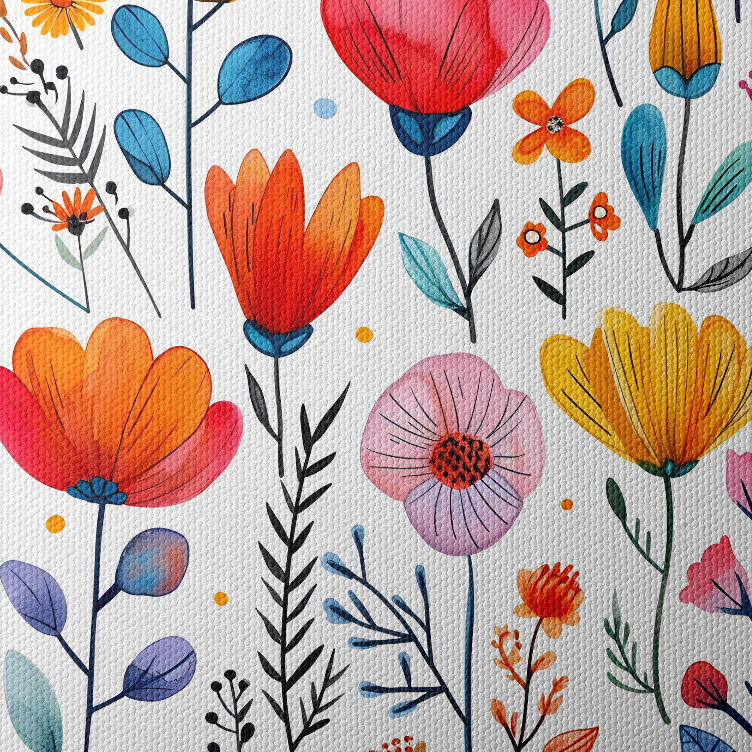 Colorful Floral Patterns for Home Decoration - Image 4