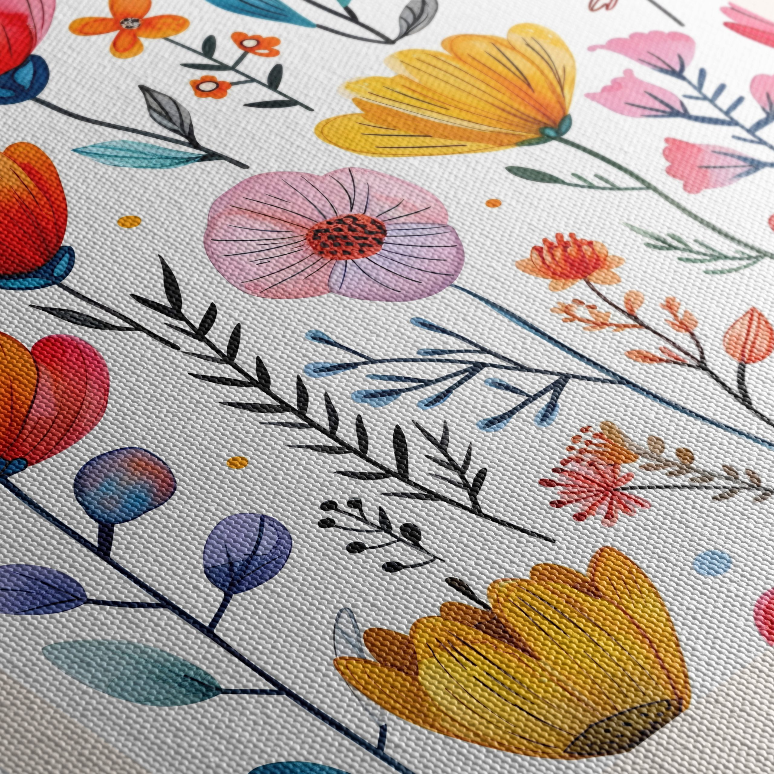 Colorful Floral Patterns for Home Decoration - Image 5