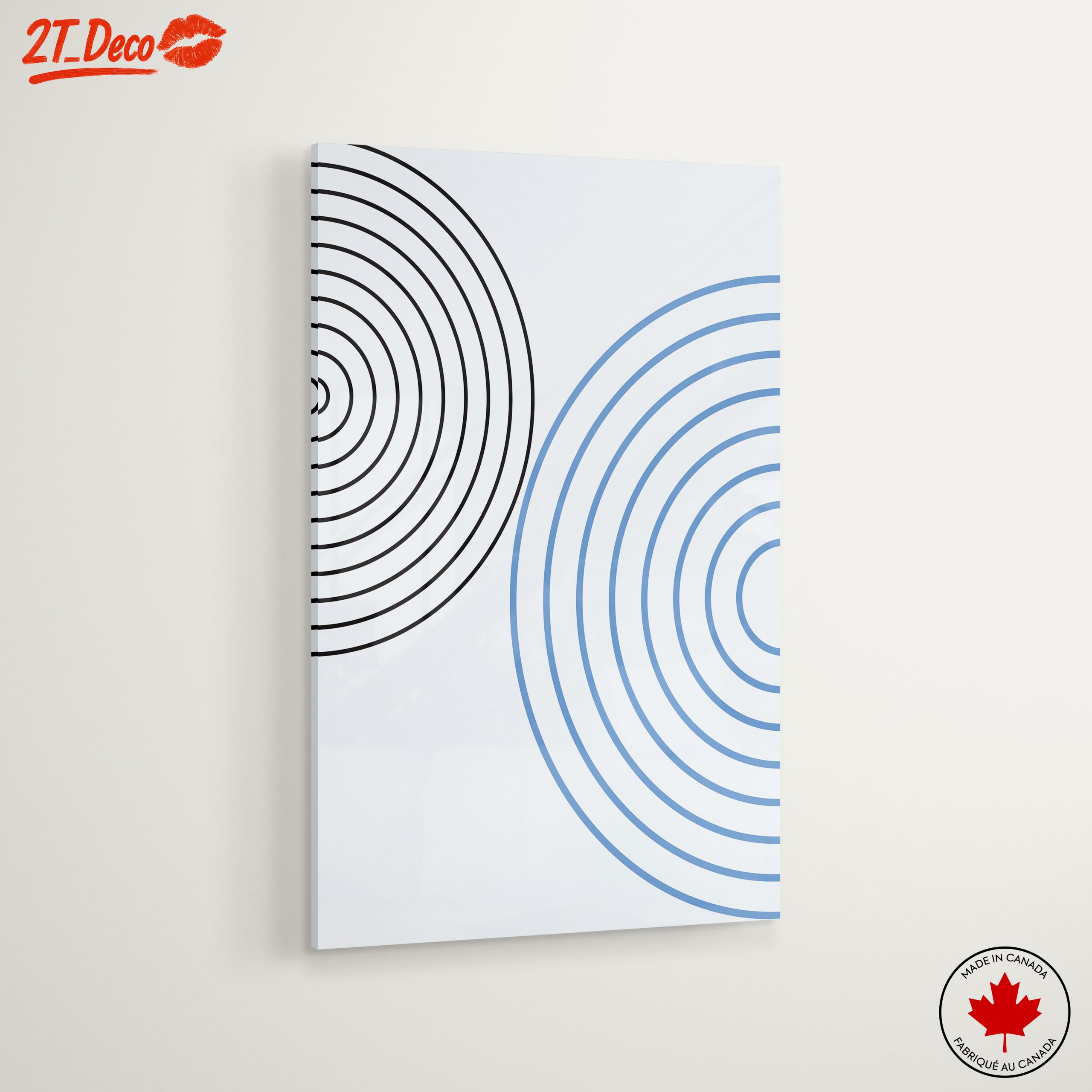 Contemporary Geometric Circle Art - Image 6