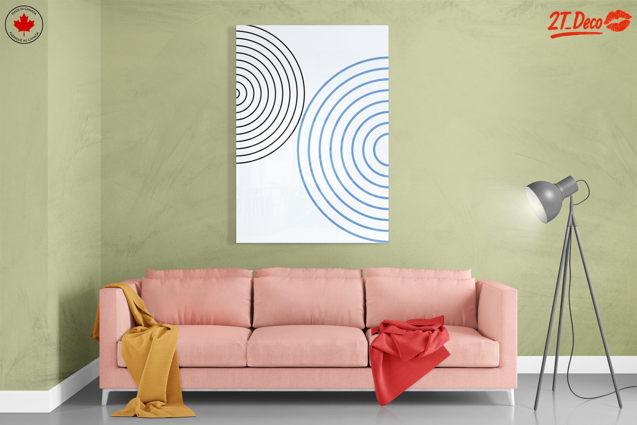 Contemporary Geometric Circle Art - Image 7
