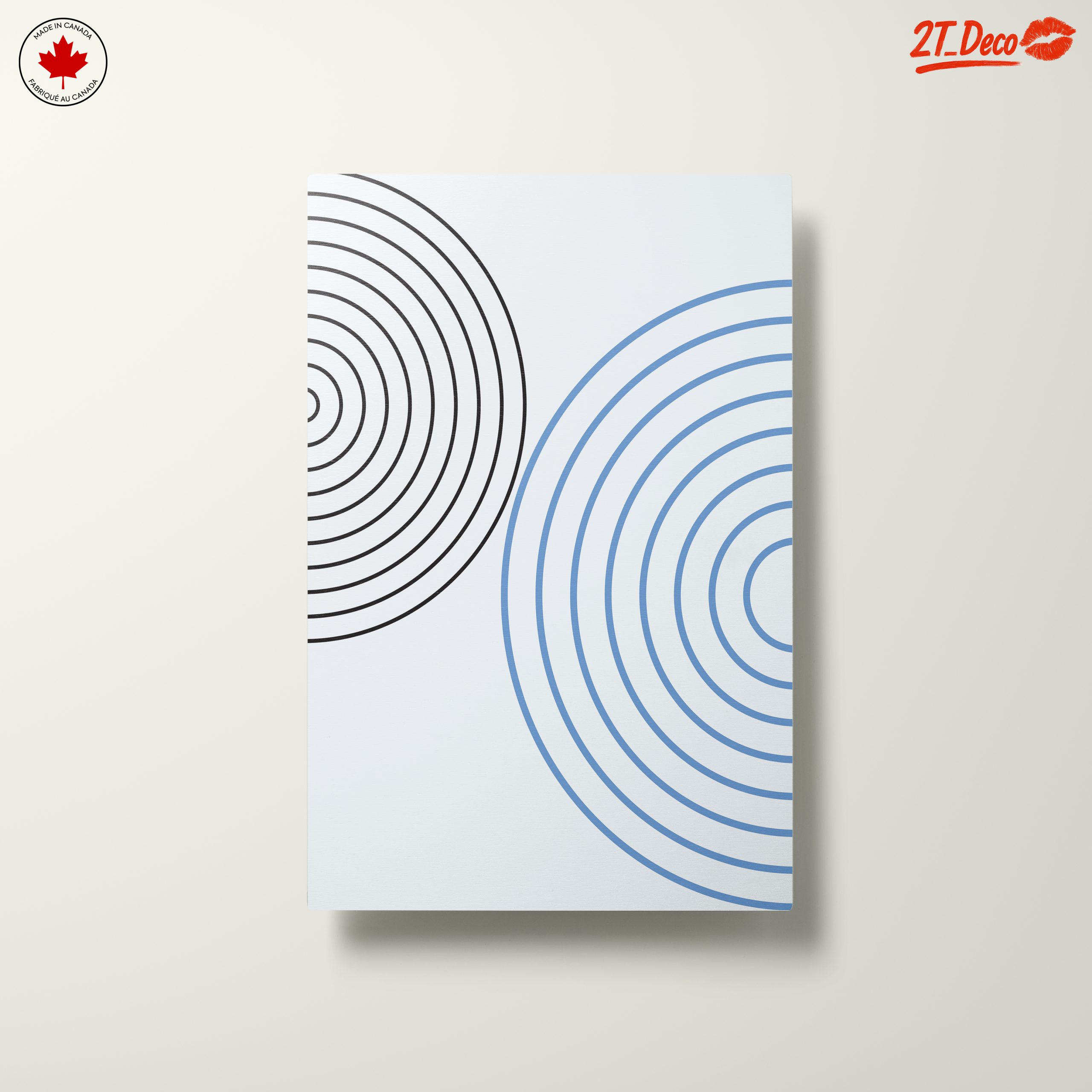 Contemporary Geometric Circle Art - Image 10