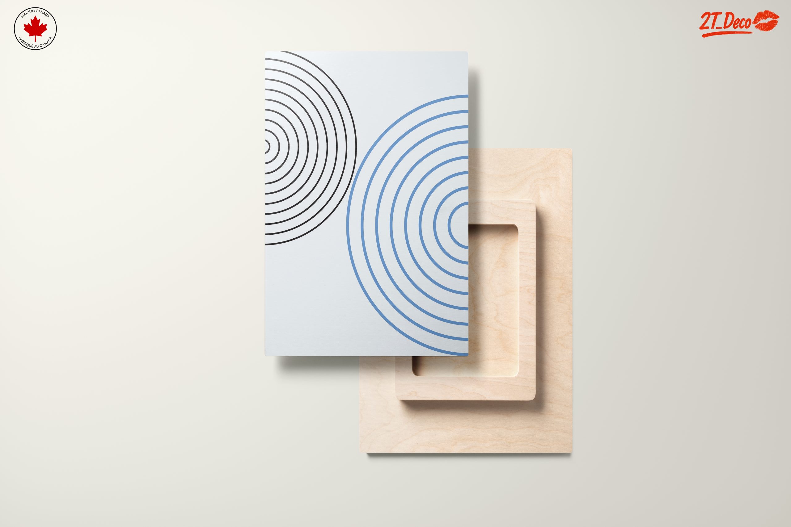 Contemporary Geometric Circle Art - Image 11