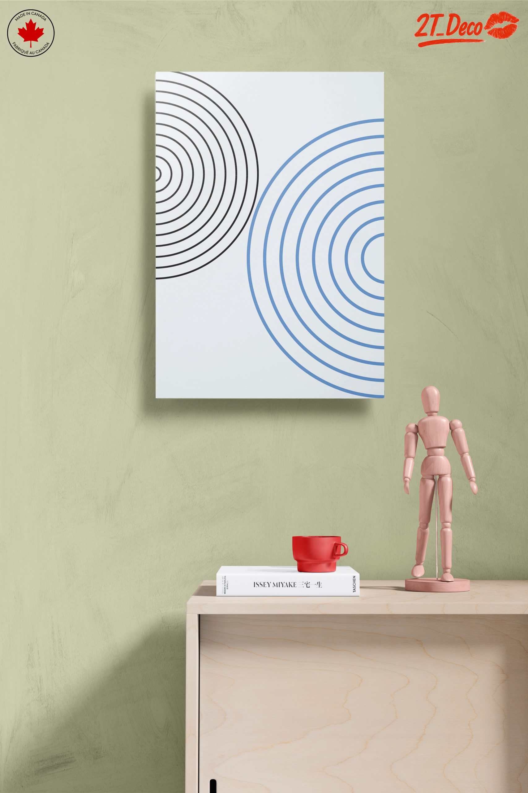 Contemporary Geometric Circle Art - Image 14