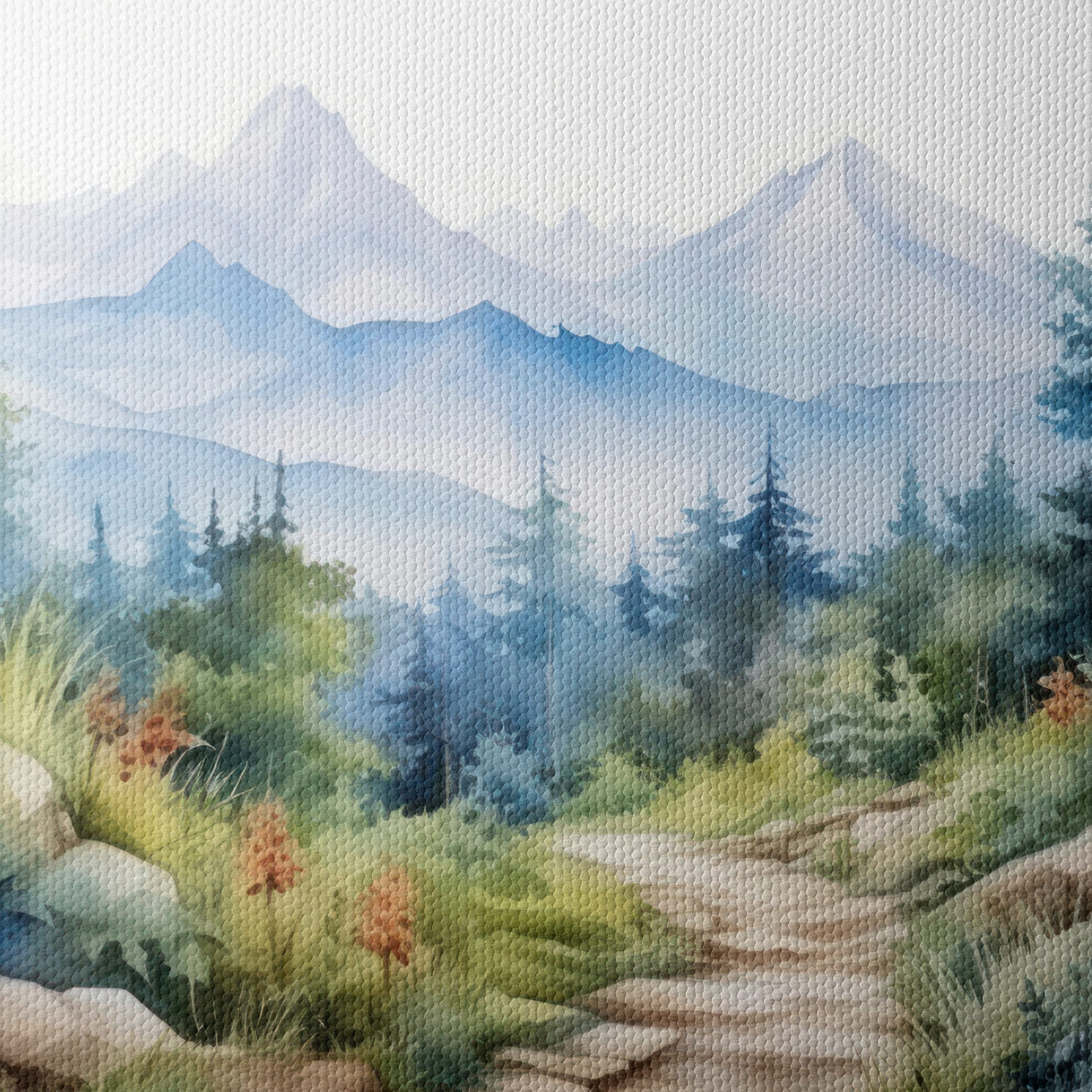 Serene Mountain Landscape with Lush Greenery - Image 4