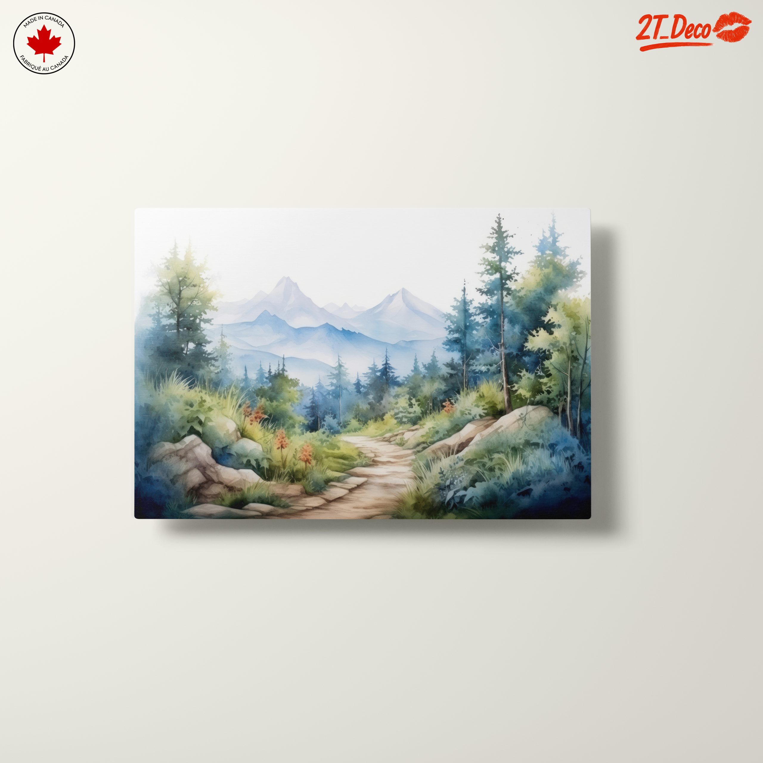 Serene Mountain Landscape with Lush Greenery - Image 10