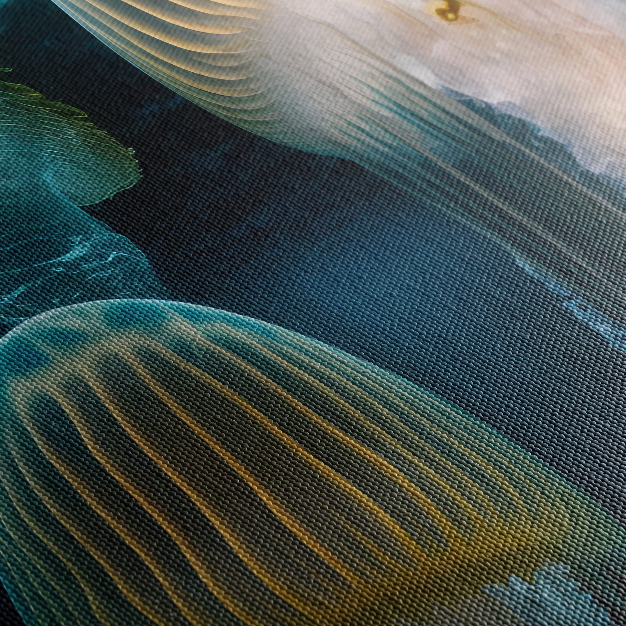 Stunning Abstract Art of Jellyfish in Ocean - Image 5