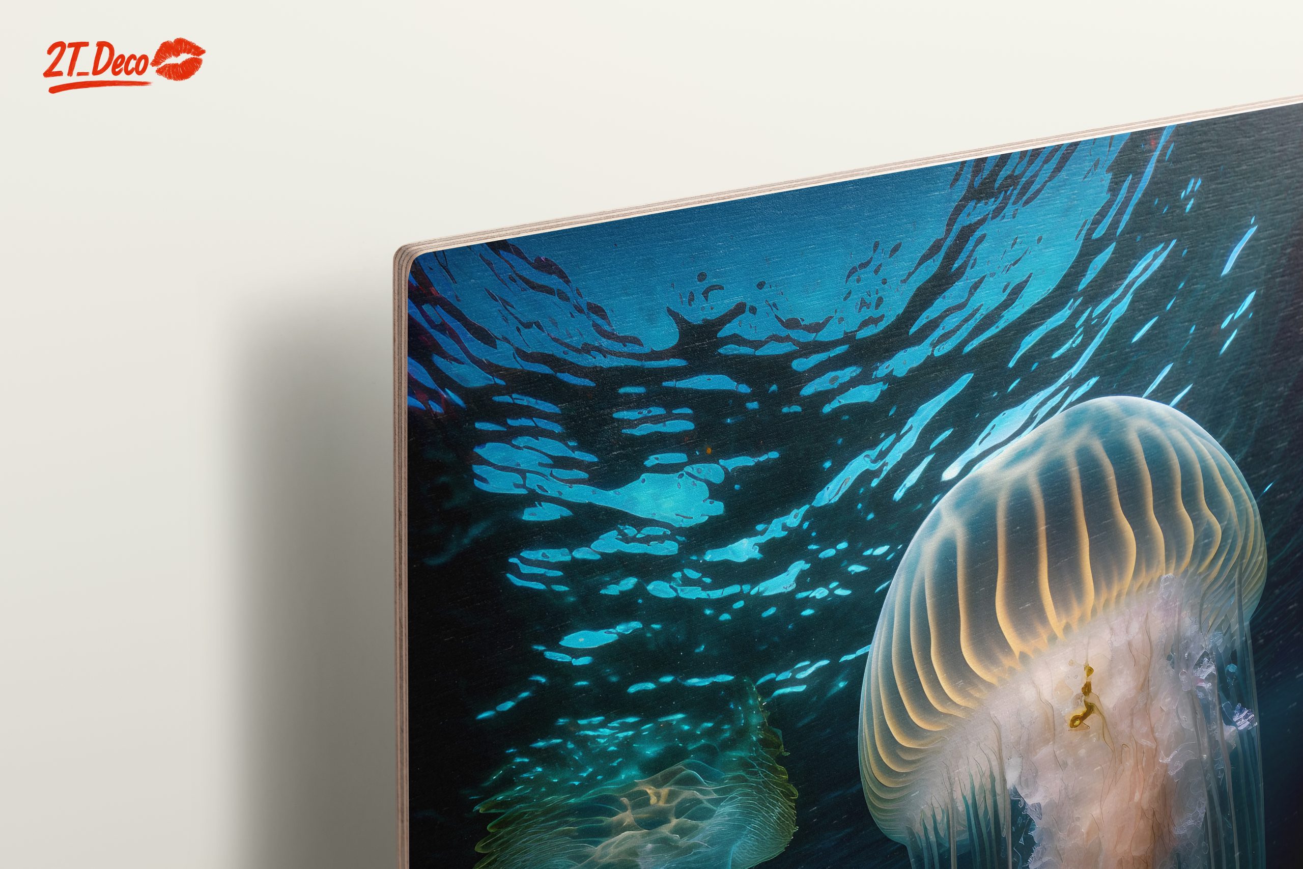 Stunning Abstract Art of Jellyfish in Ocean - Image 15