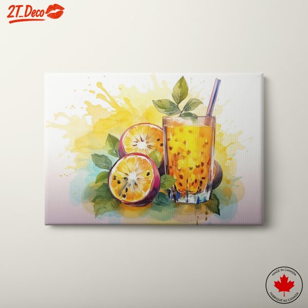 Vibrant Abstract Food Art of Citrus Fruits