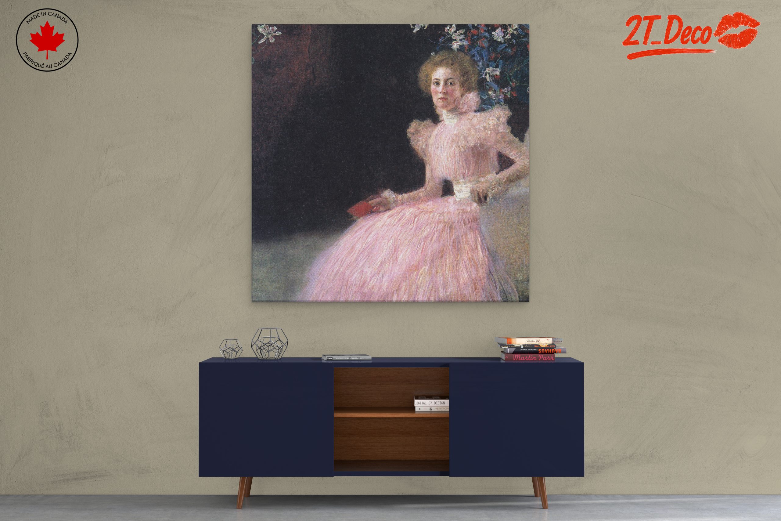 Elegant Lady in Period Dress Portrait - Image 3