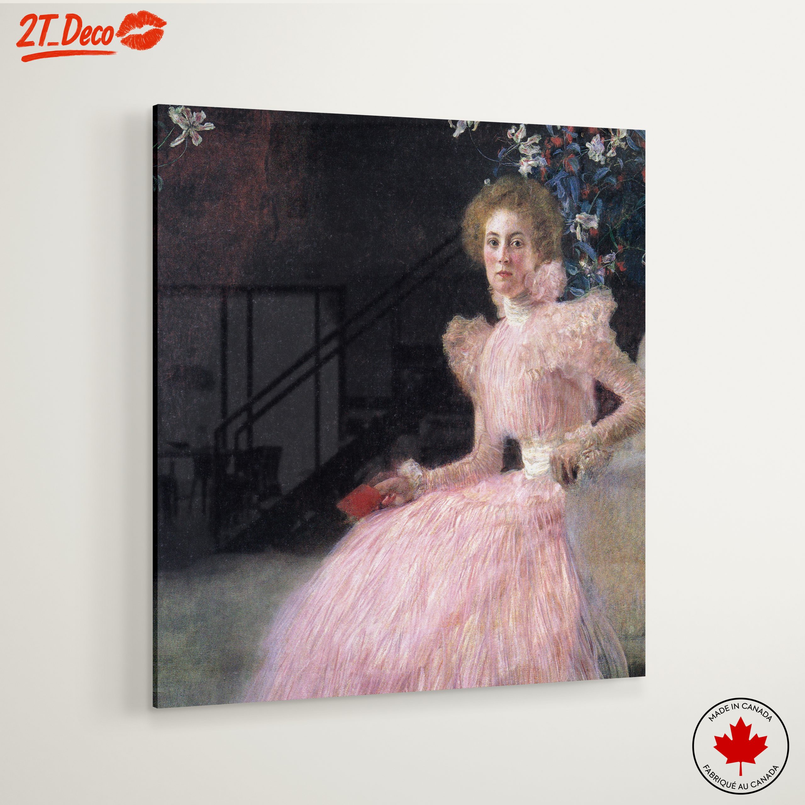 Elegant Lady in Period Dress Portrait - Image 6
