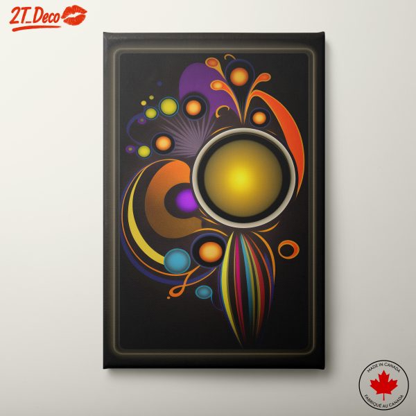 Vibrant Colorful Abstract Cloud Artwork 7