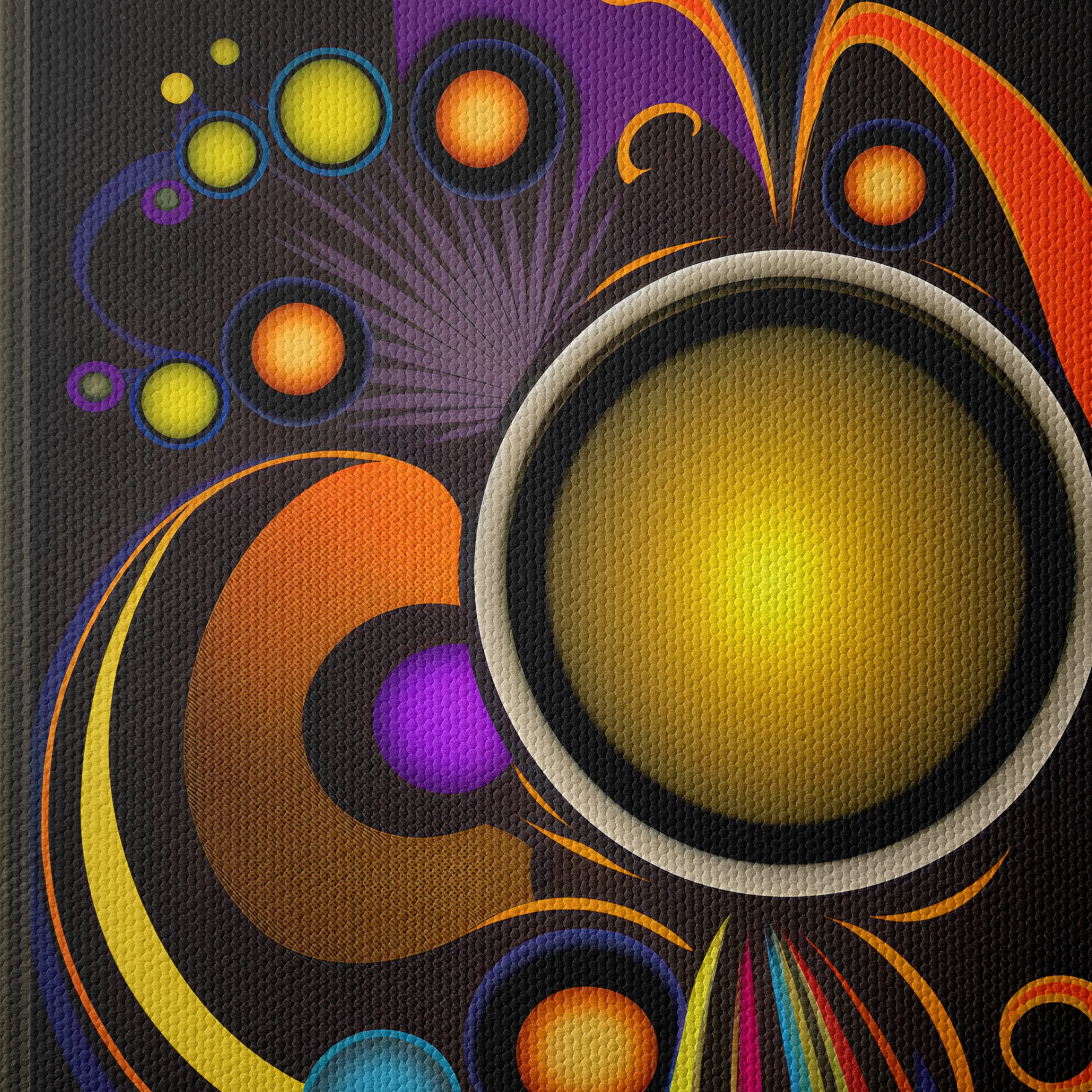 Vibrant Colorful Abstract Cloud Artwork 7 - Image 4