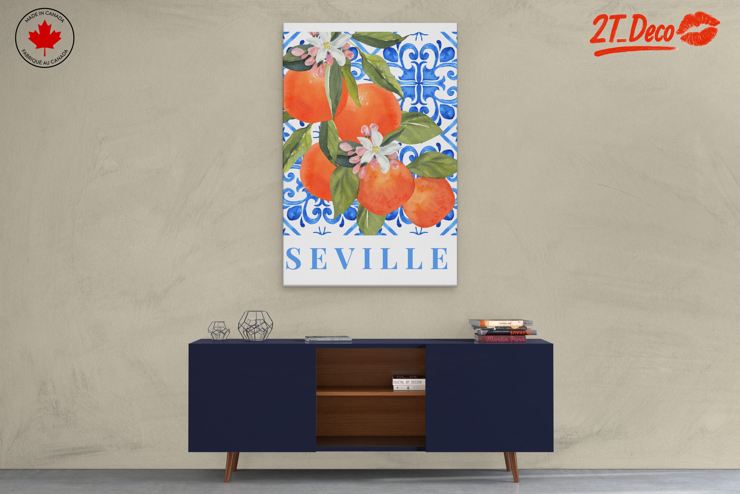 Seville Citrus Floral Art - Image 3