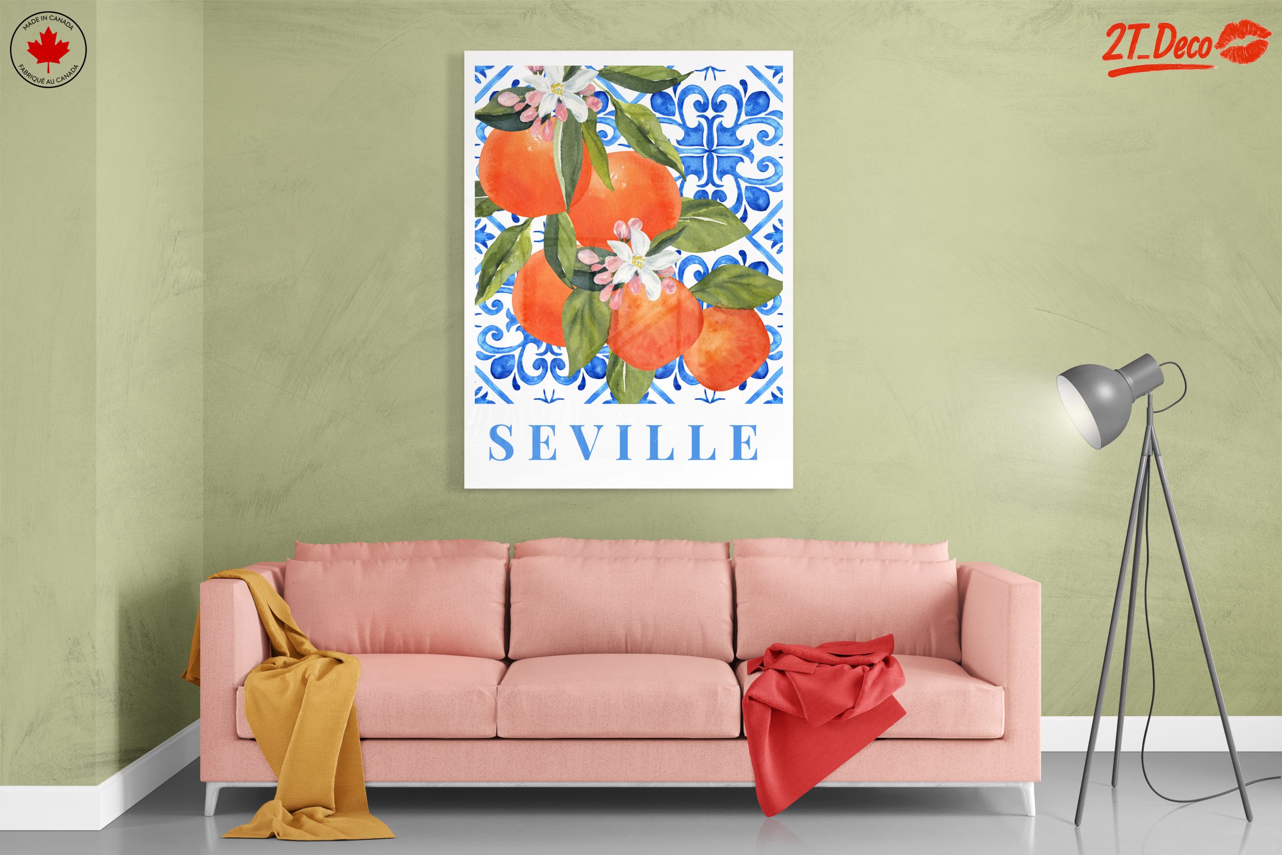 Seville Citrus Floral Art - Image 7