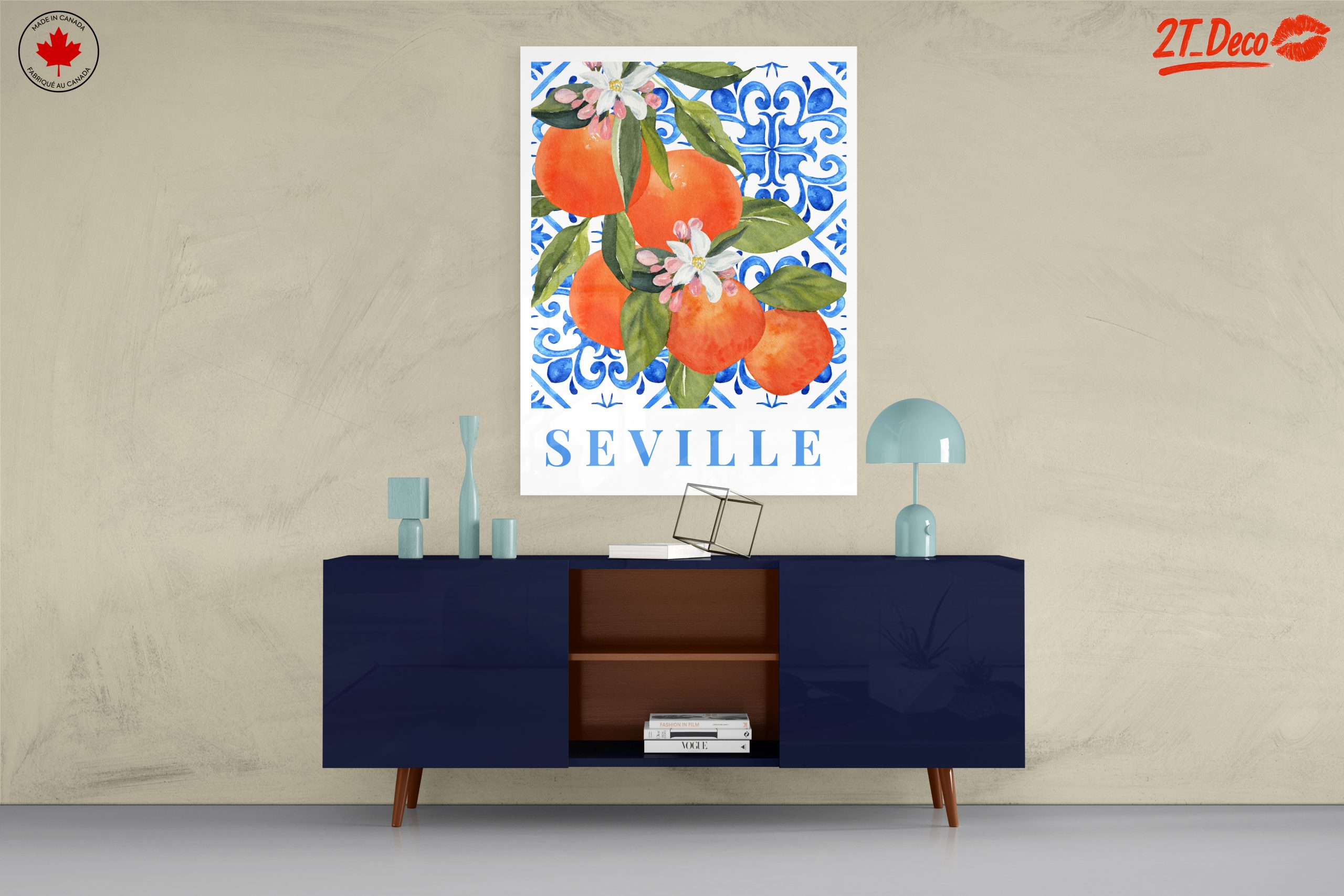 Seville Citrus Floral Art - Image 8