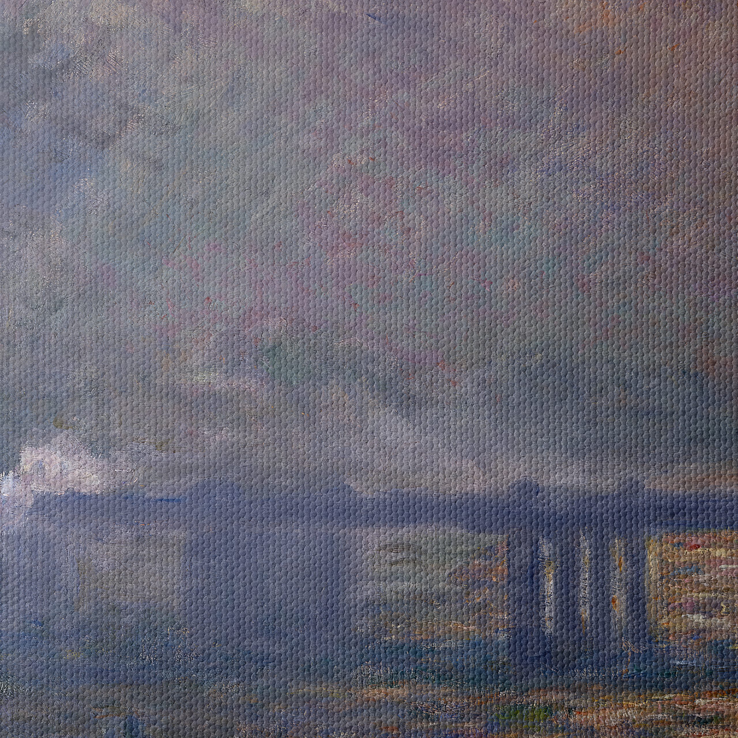 Impressionist Artwork of a Tranquil River - Image 4