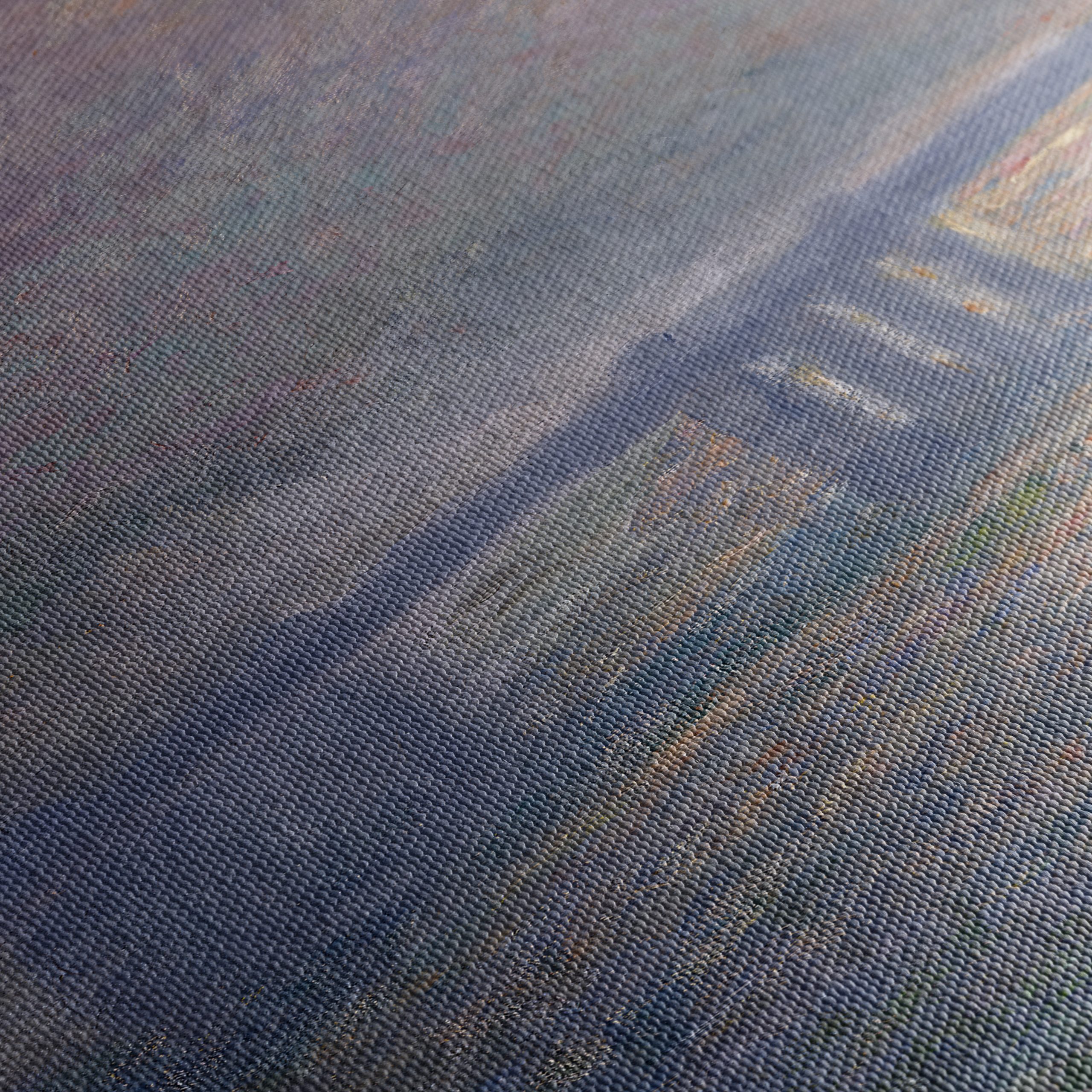 Impressionist Artwork of a Tranquil River - Image 5