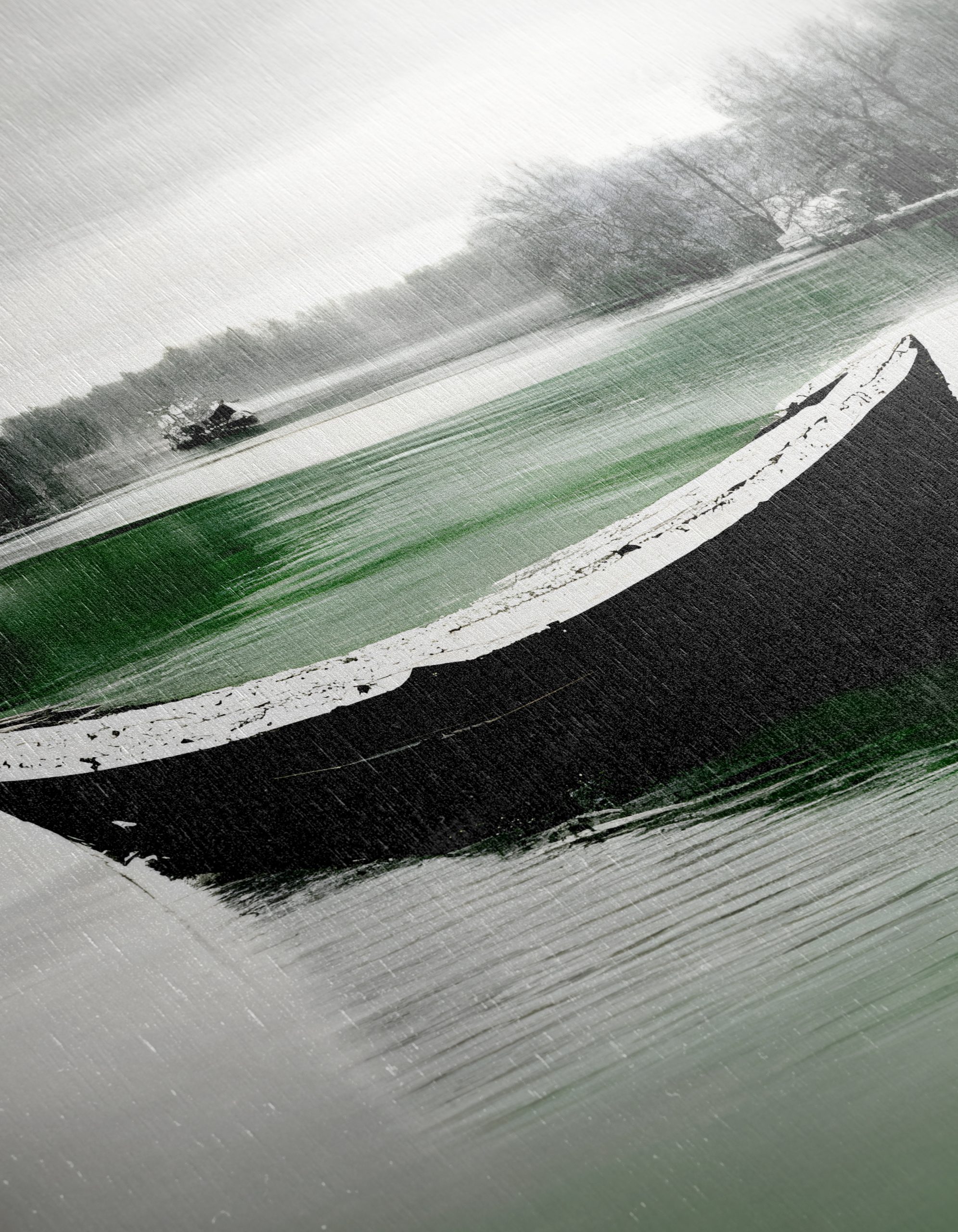 Serene Abstract Landscape with Boat 2 - Image 12