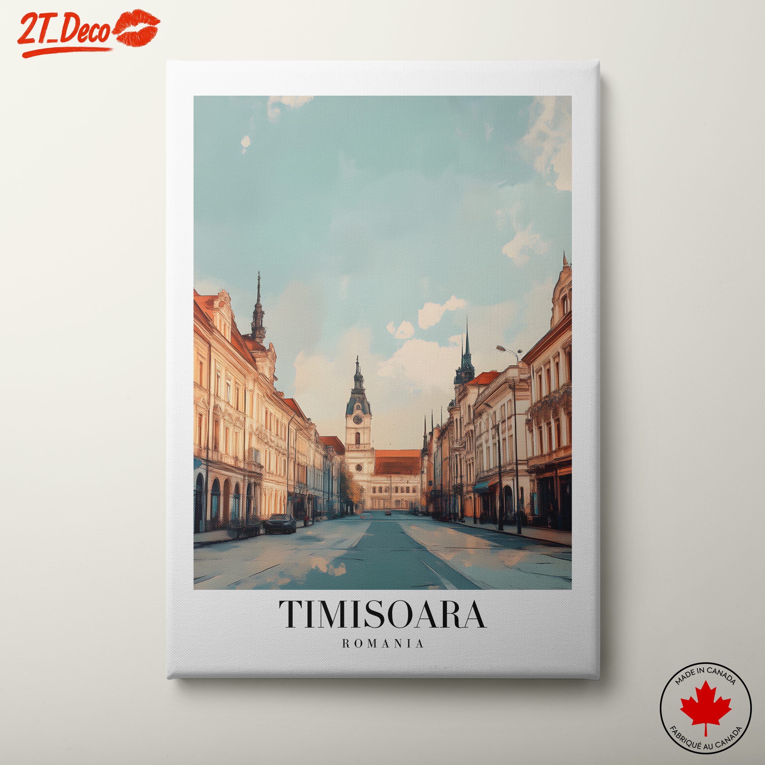 Timisoara Urban Landscape Art