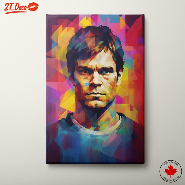 Colorful Abstract Portrait of a Character