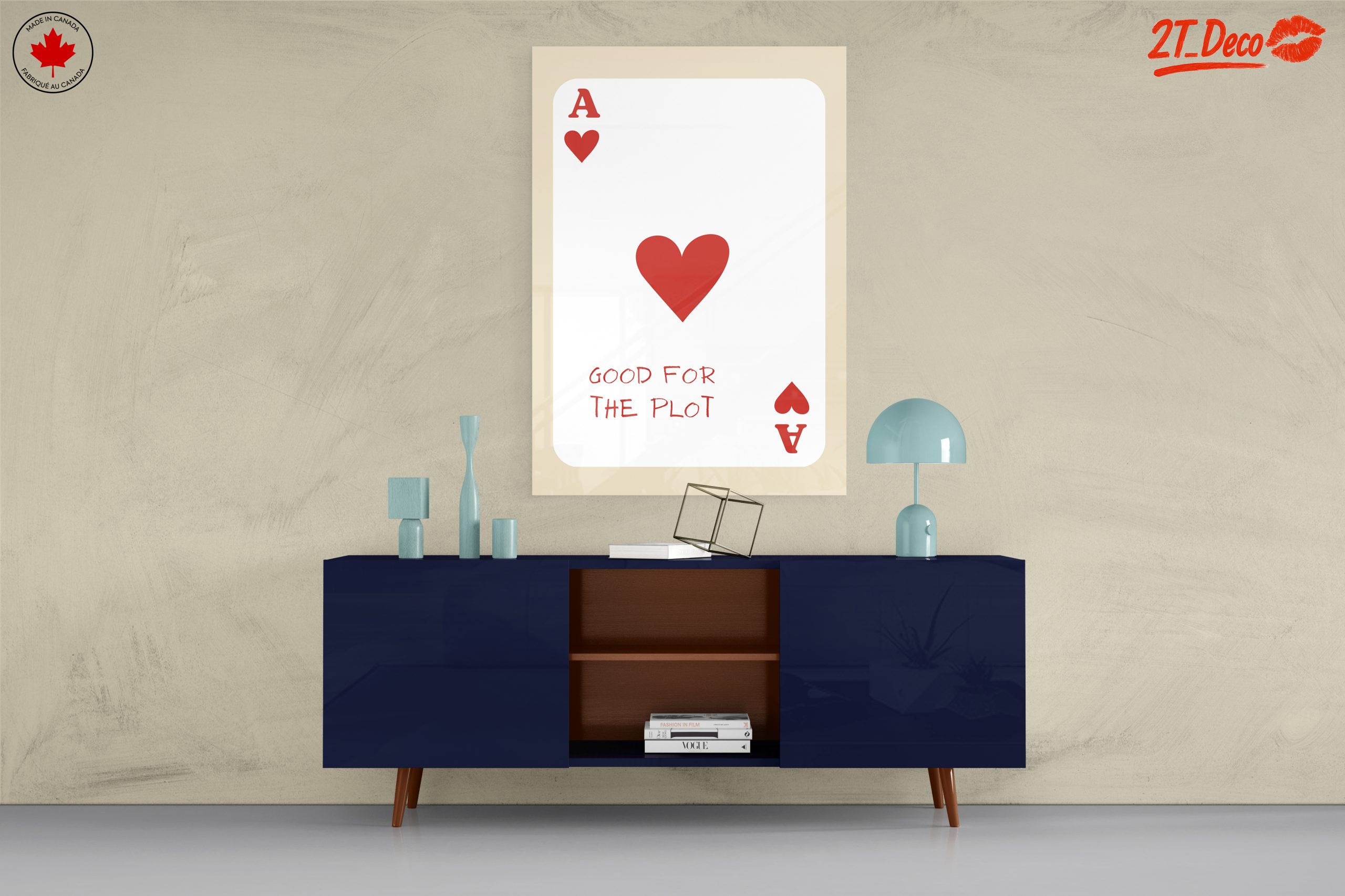 Playing Card Ace of Hearts Design - Image 8
