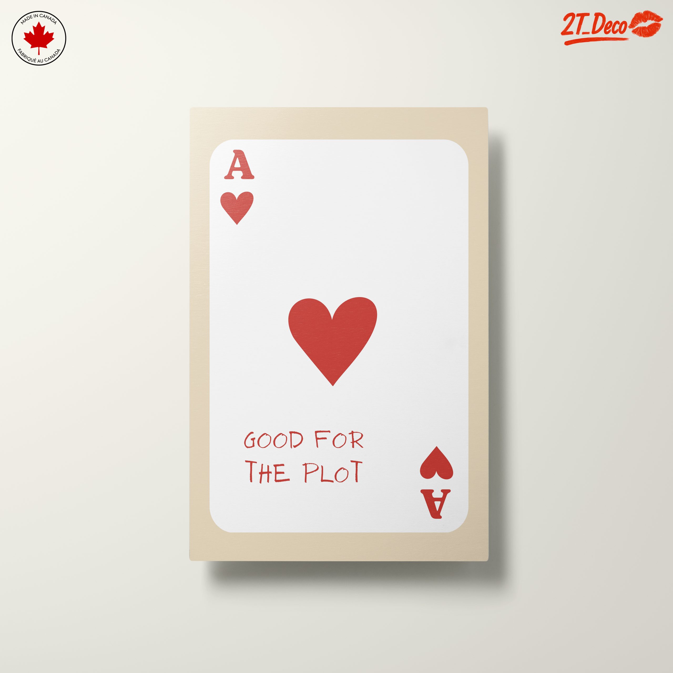 Playing Card Ace of Hearts Design - Image 10