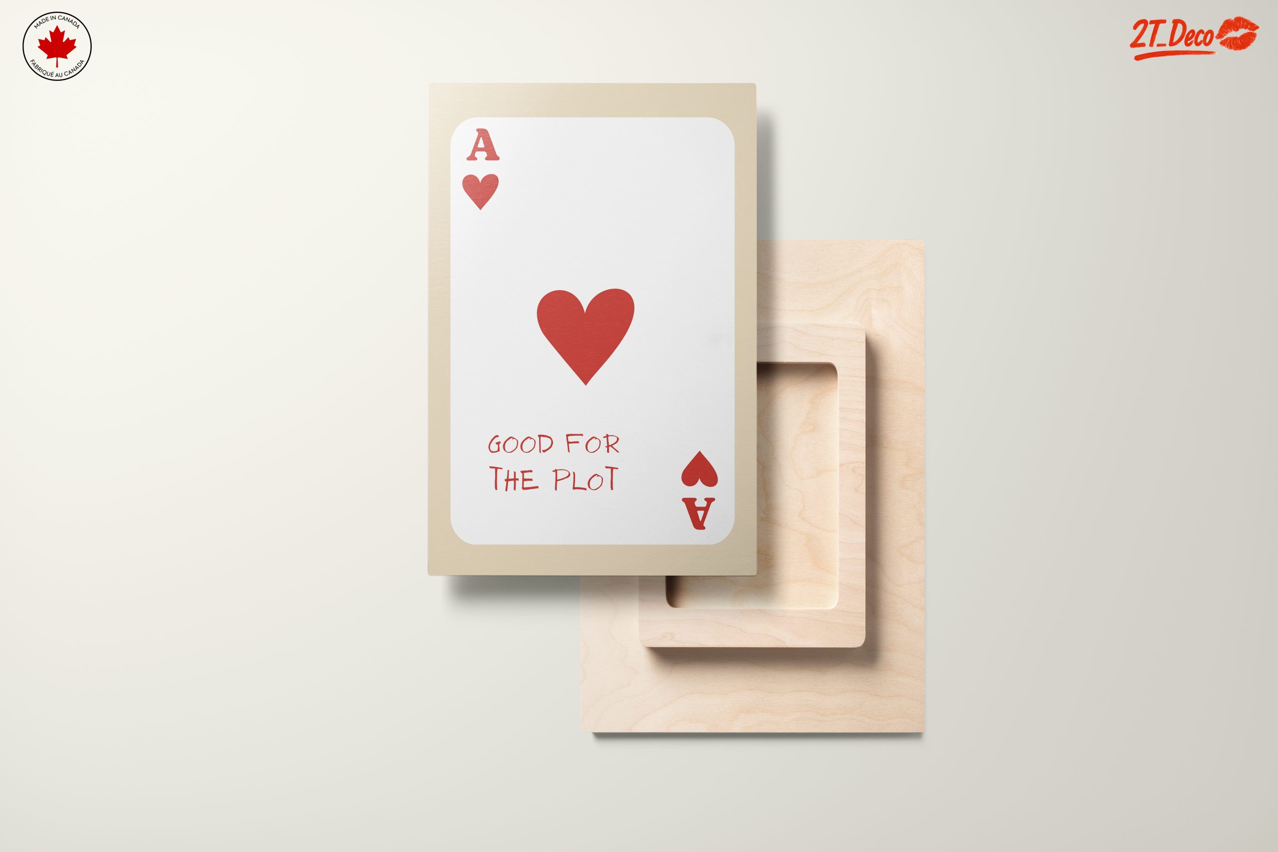 Playing Card Ace of Hearts Design - Image 11