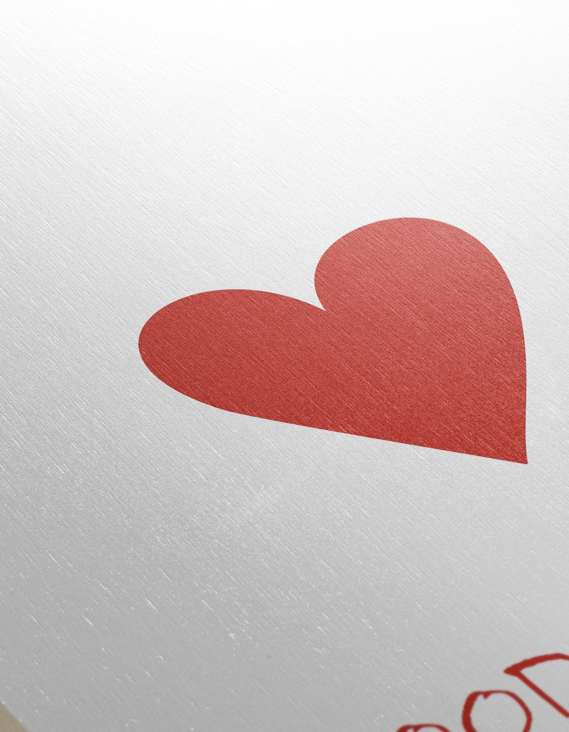 Playing Card Ace of Hearts Design - Image 12
